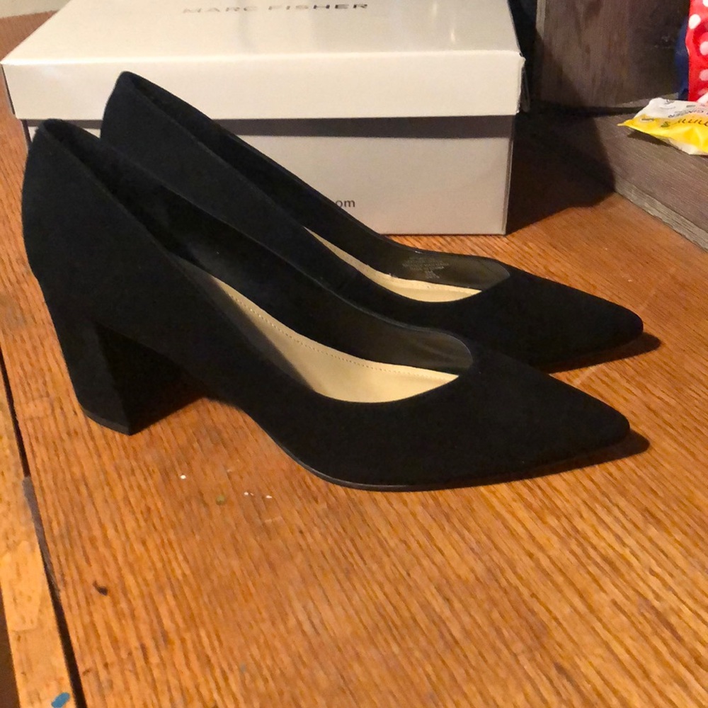 Black Marc Fisher high heels